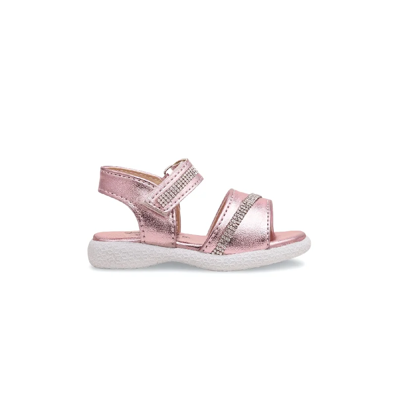 Sandals for beach soles-Babies Pink Casual Sandal KD7829