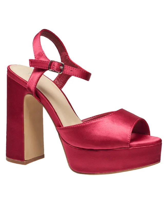 Heeled sandals with leather sole design-H Halston Harbour Heel