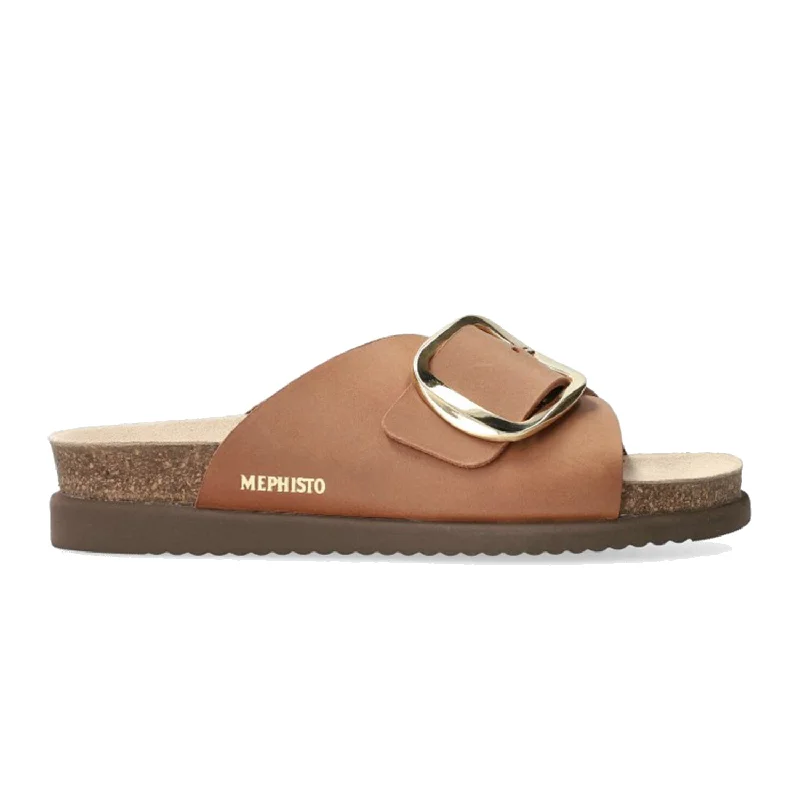 Sandals for beach comfort-Women's Mephisto Hariana Camel Scratch