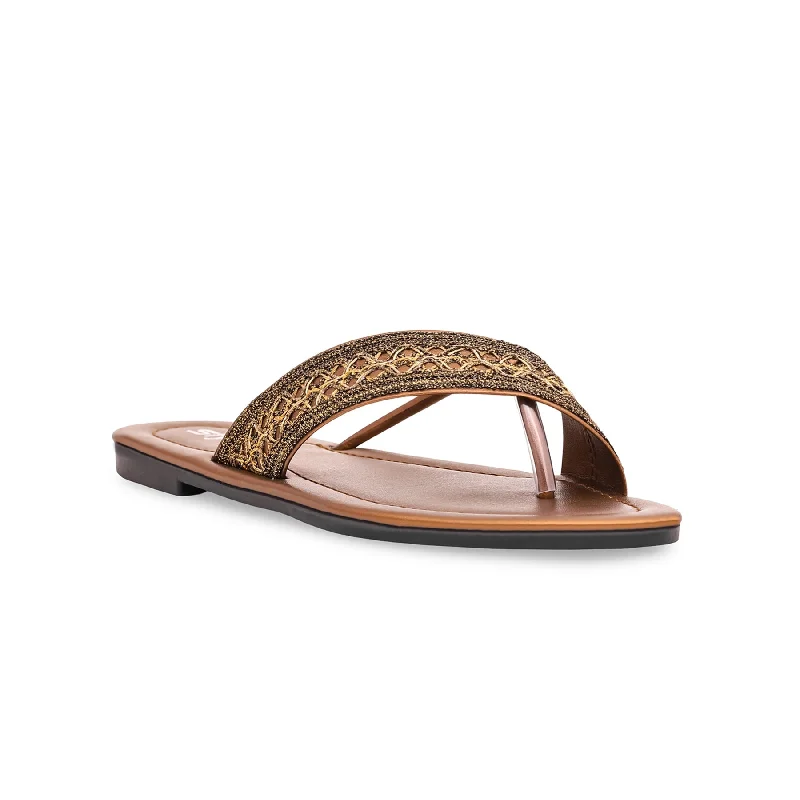 Slippers with stylish flairCopper Casual Chappal CL1626