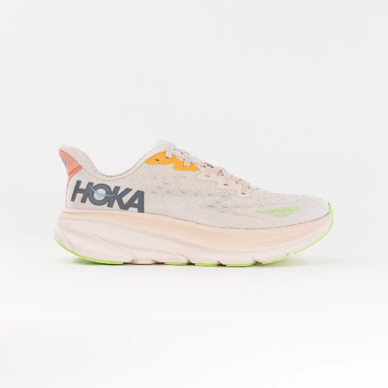 Hoka Clifton 9 Wide (Women's) - Vanilla/Astral