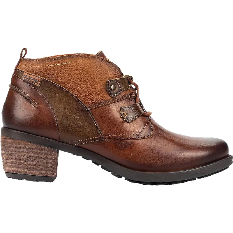 Booties with supportive liningWomen's Pikolinos Le Mans 838-8996 Cuero Leather