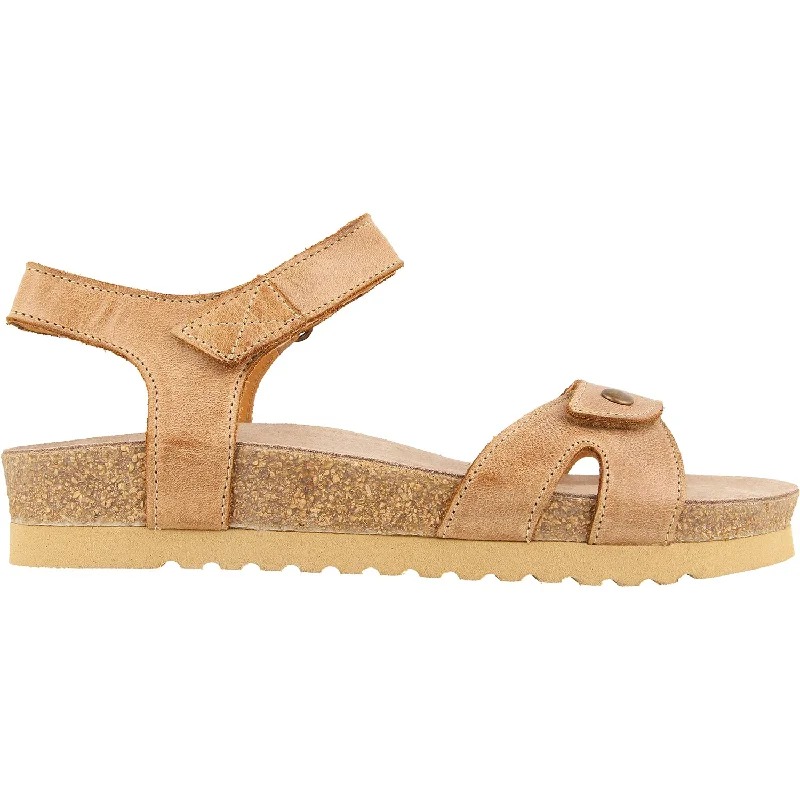 Sandals with stylish soles-Women's Taos Luvie Tan Leather