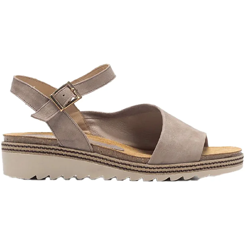 Sandals for sunny soles-Women's Dorking Espe D8540 Taupe Suede