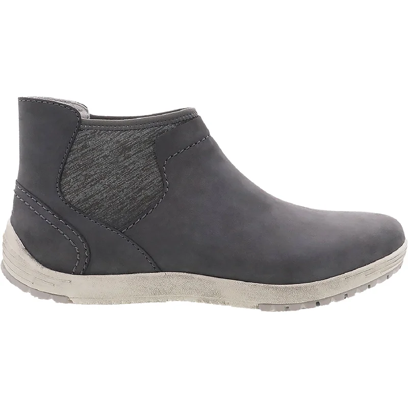 Booties for cozy treksWomen's Dansko Lizette Grey Nubuck