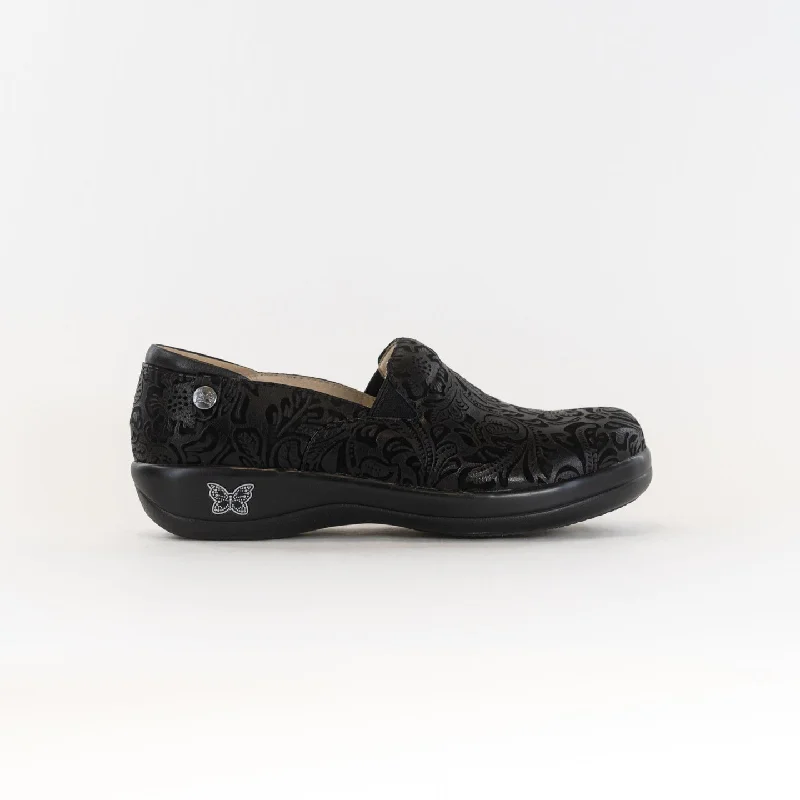 Alegria Keli (Women's) - Black Embossed Paisley