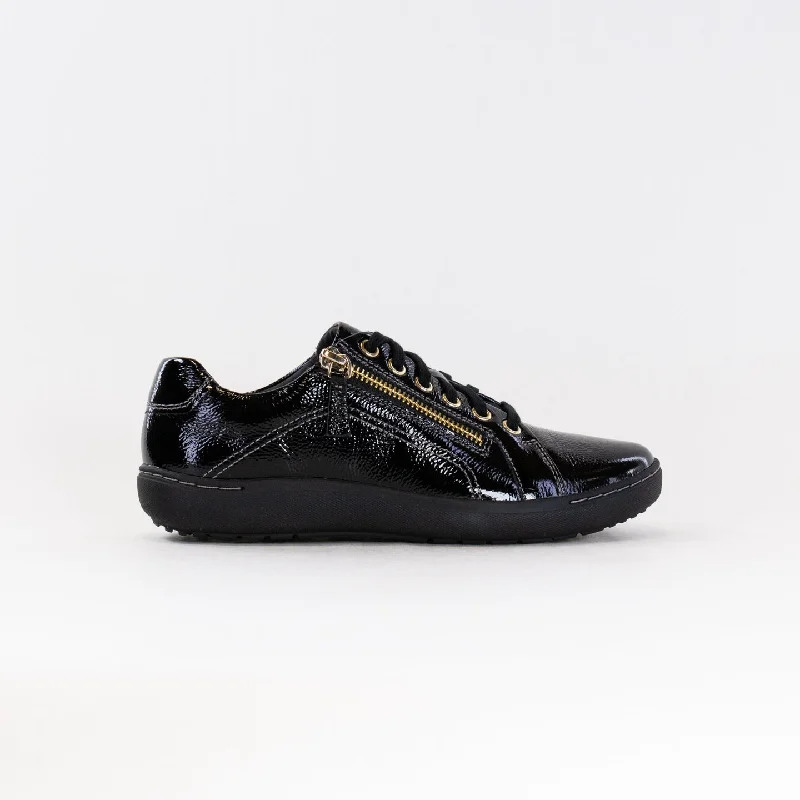 Clarks Nalle Lace (Women's) - Black Patent