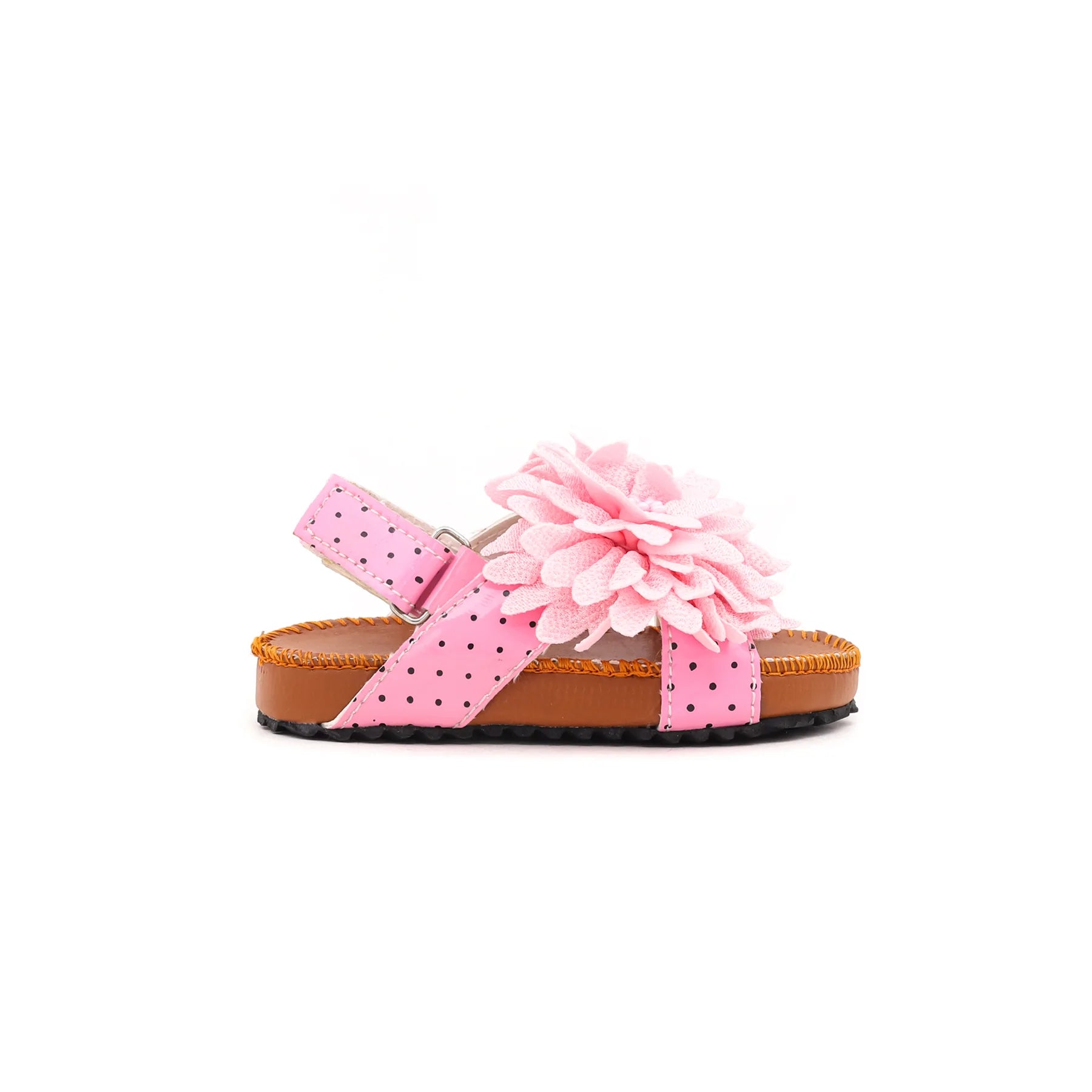 Sandals for muddy heels-Babies Pink Casual Sandal KD7476