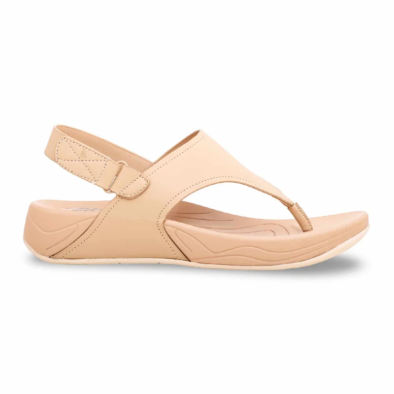 Sandals with cool soles-Fawn Formal Sandal PU0013