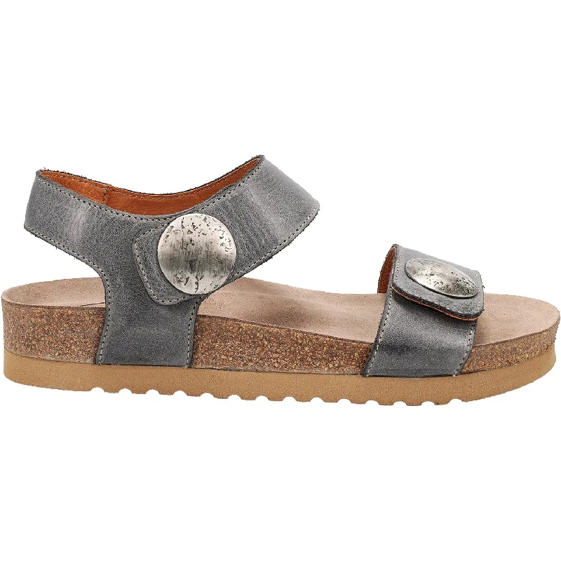 Sandals with bright heels-Women's Taos Luckie Steel Leather