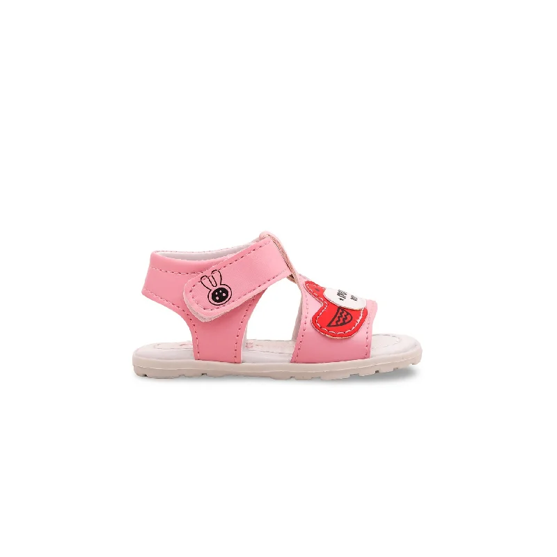 Sandals for warm heels-Babies Pink Casual Sandal KD7937