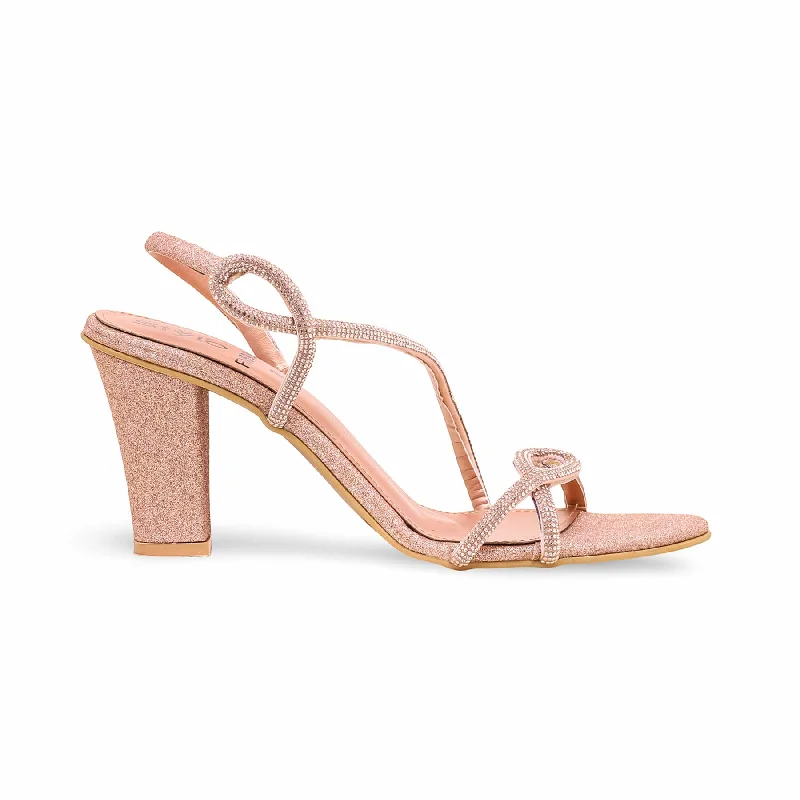 Sandals for sunny comfort-Peach Fancy Sandal FN5983