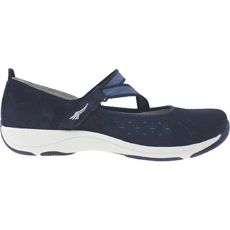 Casual shoes with unique style-Women's Dansko Haven Navy Suede