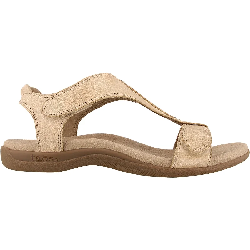 Sandals with soft comfort-Women's Taos The Show Stone Leather