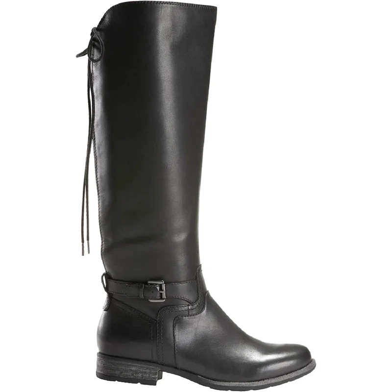 Booties for outdoor snugnessWomen's Earth Beaverton Black Leather