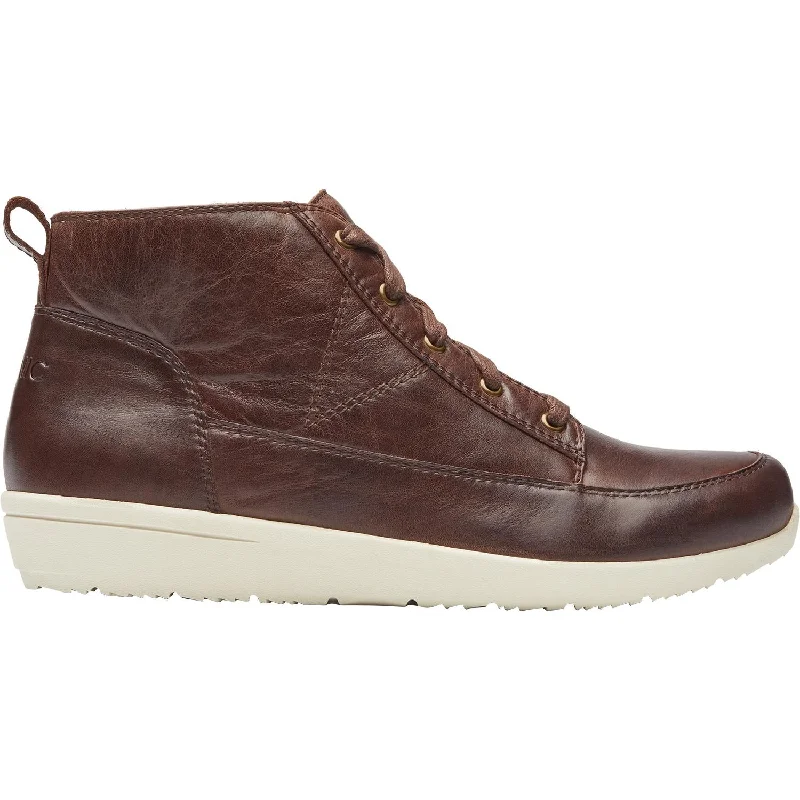 Casual shoes for casual thinkers-Women's Vionic Shawna Brown Leather