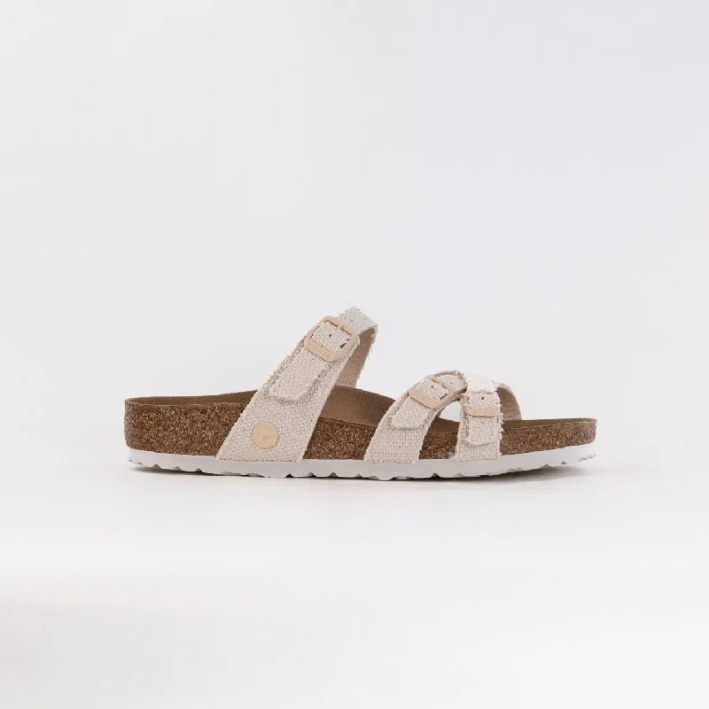 Birkenstock Franca (Women's) - Vegan Canvas Eggshell