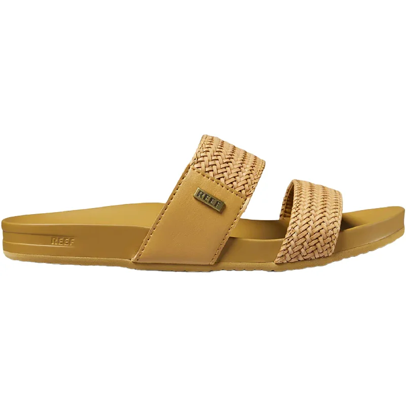 Sandals with sleek soles-Women's Reef Vista Braid II Natural Synthetic