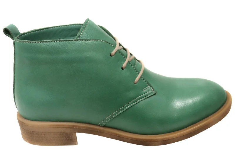 Ankle boots for winter days-Orizonte Ajorn Womens European Comfortable Leather Ankle Boots