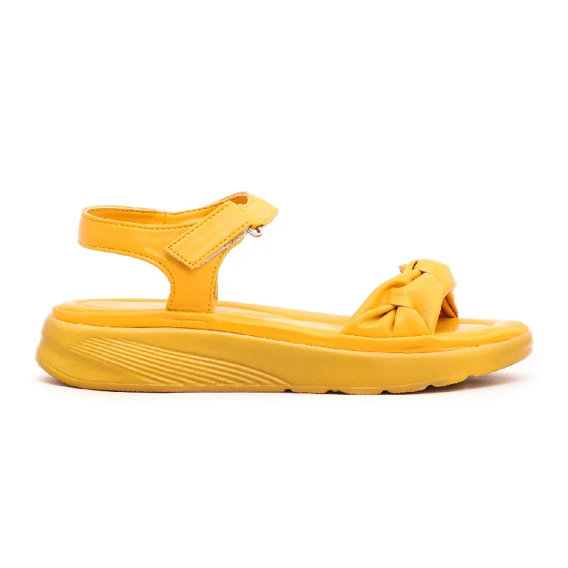 Sandals for outdoor style-Mustard Casual Sandal CL4051