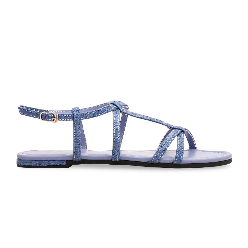 Sandals for active comfort-Blue Formal Sandal FR5245