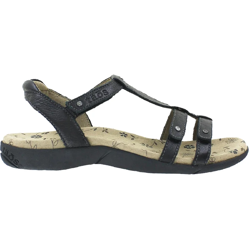 Sandals with chic comfort-Women's Taos Trophy 2 Black Leather