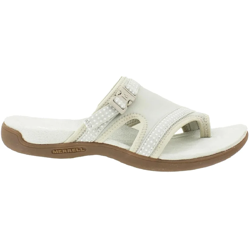 Sandals with soft comfort-Women's Merrell District Muri Wrap Silver Lining Fabric