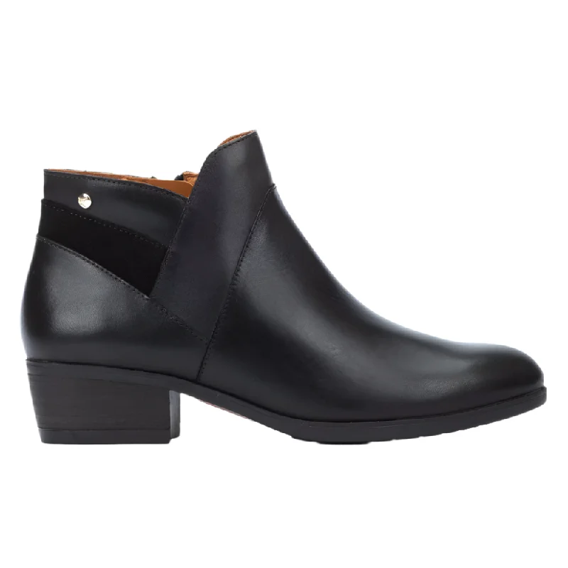 Ankle boots for stylish wear-Pikolinos Women's Daroca Short Ankle Boot Black