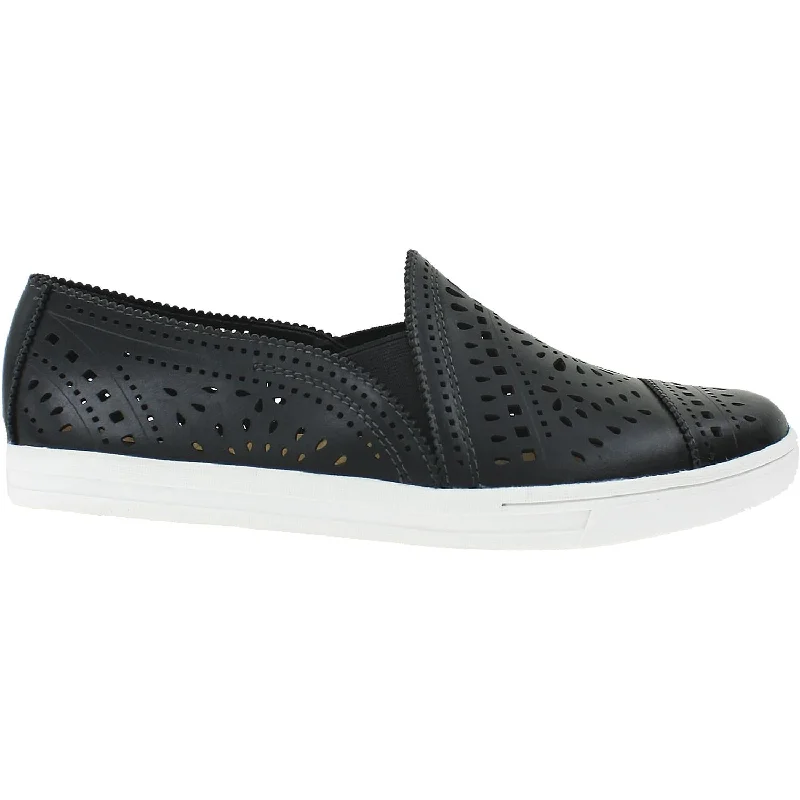 Casual shoes with fun style-Women's Earth Tangelo Black Leather