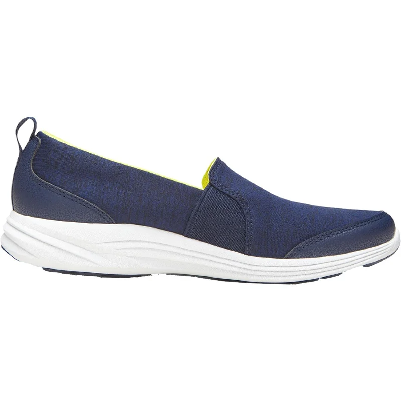 Casual shoes for casual seers-Women's Vionic Amory Navy Fabric