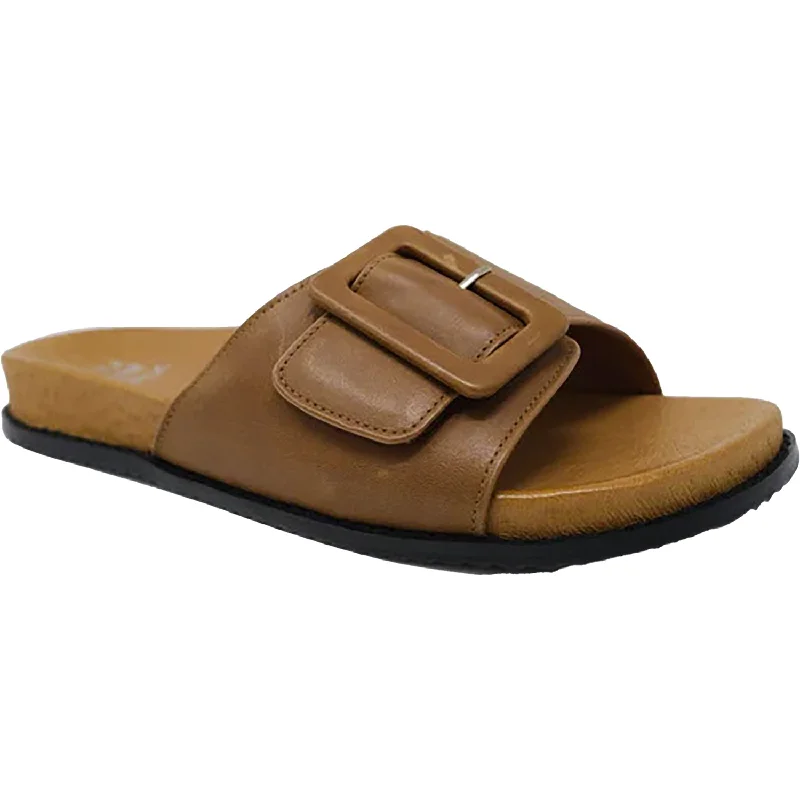 Sandals with vibrant heels-Women's Ziera Hanyu Tan Leather