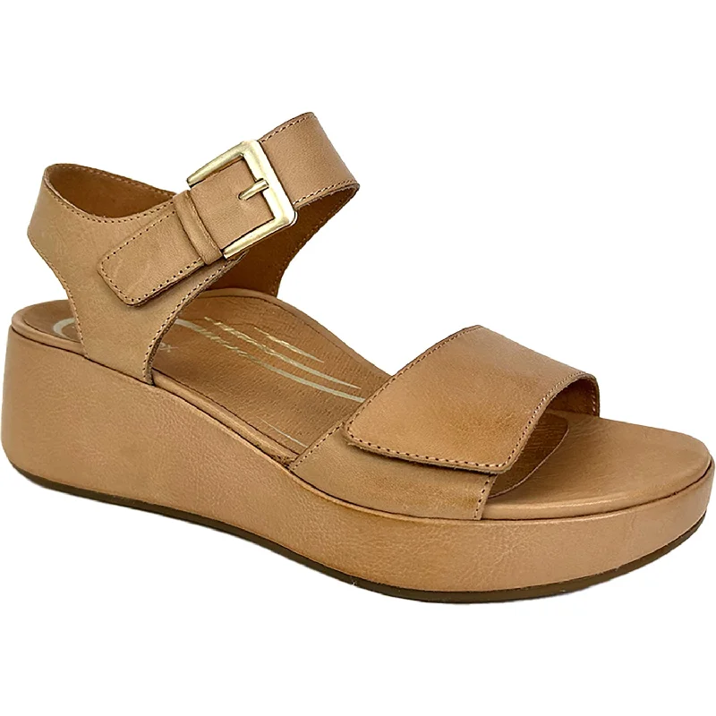 Sandals for casual soles-Women's Aetrex Ariel Sand Leather