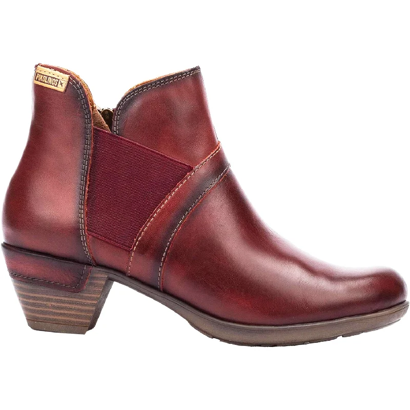 Booties for outdoor snugnessWomen's Pikolinos Rotterdam 902-8932 Acrilla Leather