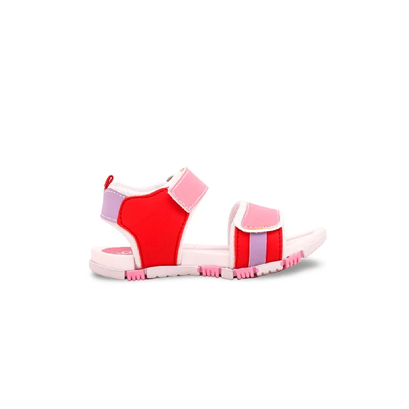 Sandals for wet soles-Babies Pink Casual Sandal KD7882