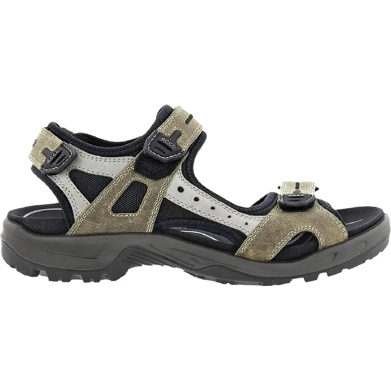 Sandals with vibrant comfort-Men's Ecco Yucatan Vetiver/Wild Dove Nubuck