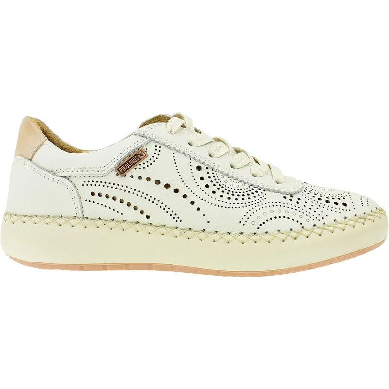 Casual shoes with chic style-Women's Pikolinos Mesina W6B-6996 Nata Leather