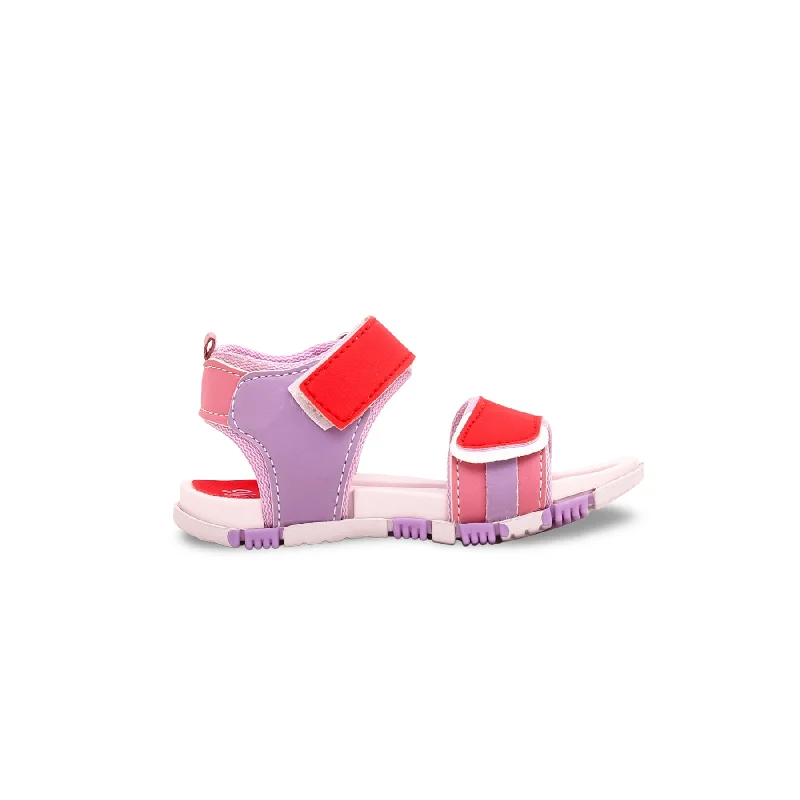 Sandals for daily heels-Babies Red Casual Sandal KD7882