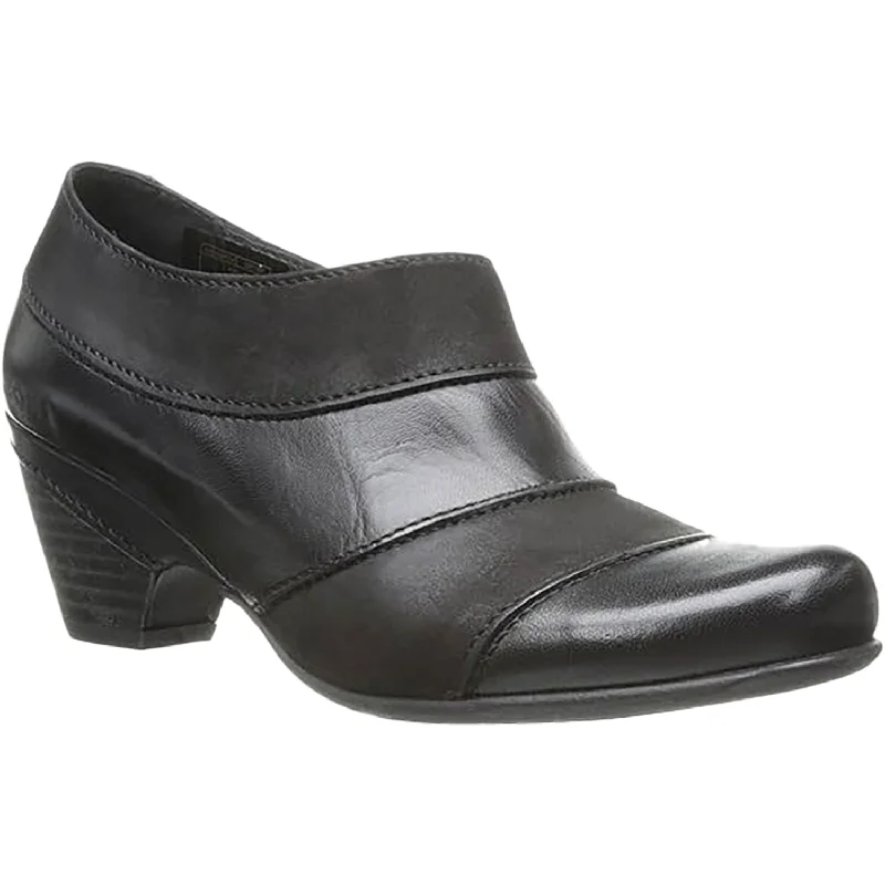 Booties for cozy charmWomen's Taos Metro Black Leather