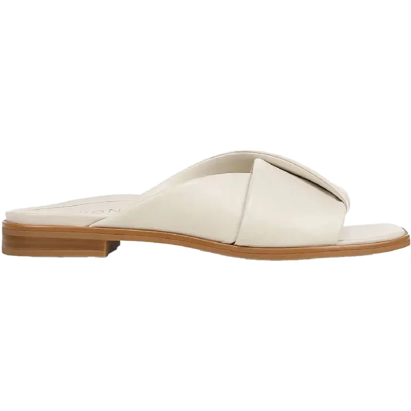 Sandals with chic soles-Women's Vionic Miramar Cream Leather