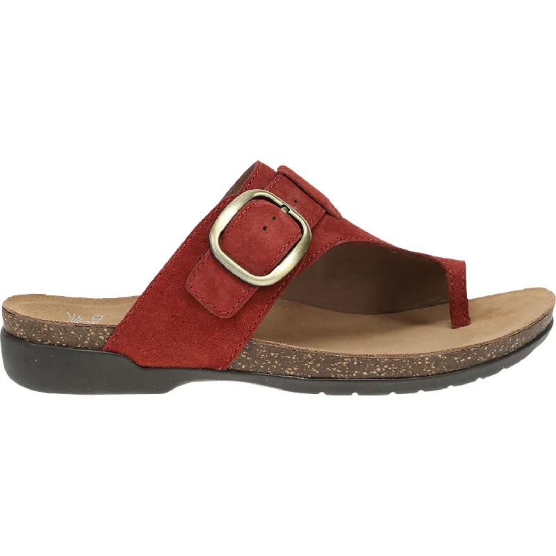 Sandals with trendy comfort-Women's Dansko Rylee Cayenne Suede