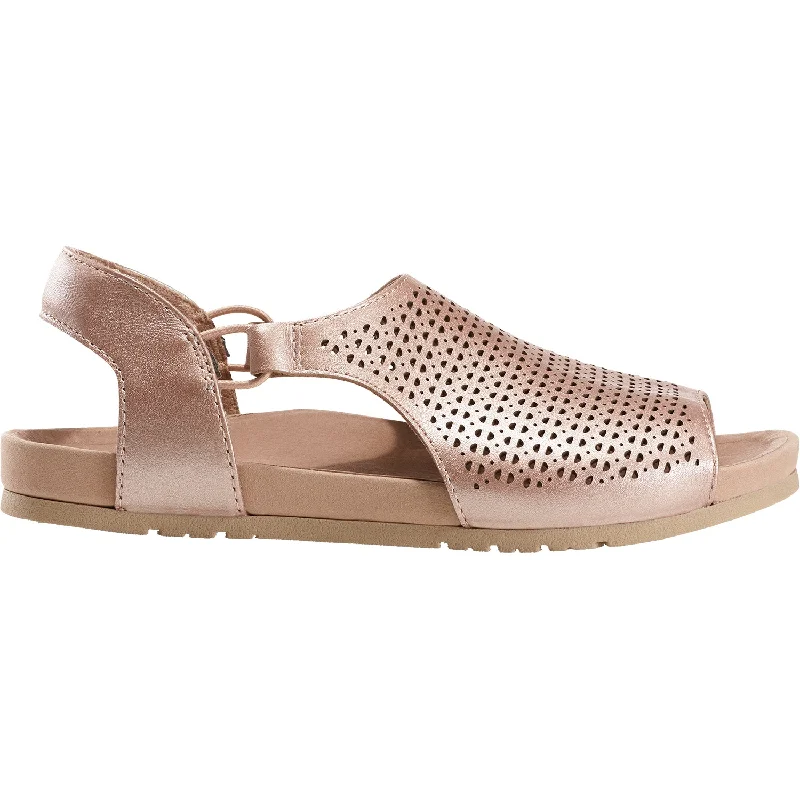 Sandals with bright heels-Women's Earth Laveen Blush Leather