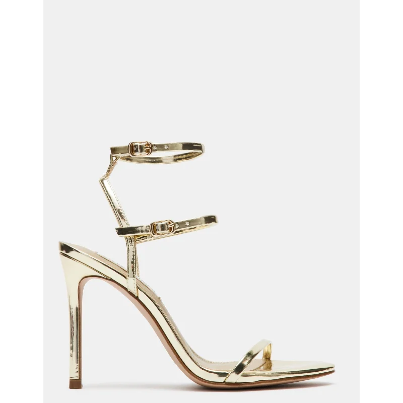 Heeled sandals for women-Theresa Champagne