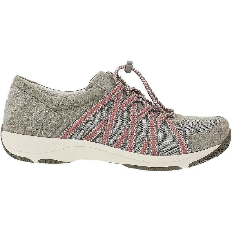 Casual shoes with strong print-Women's Dansko Honor Walnut Suede