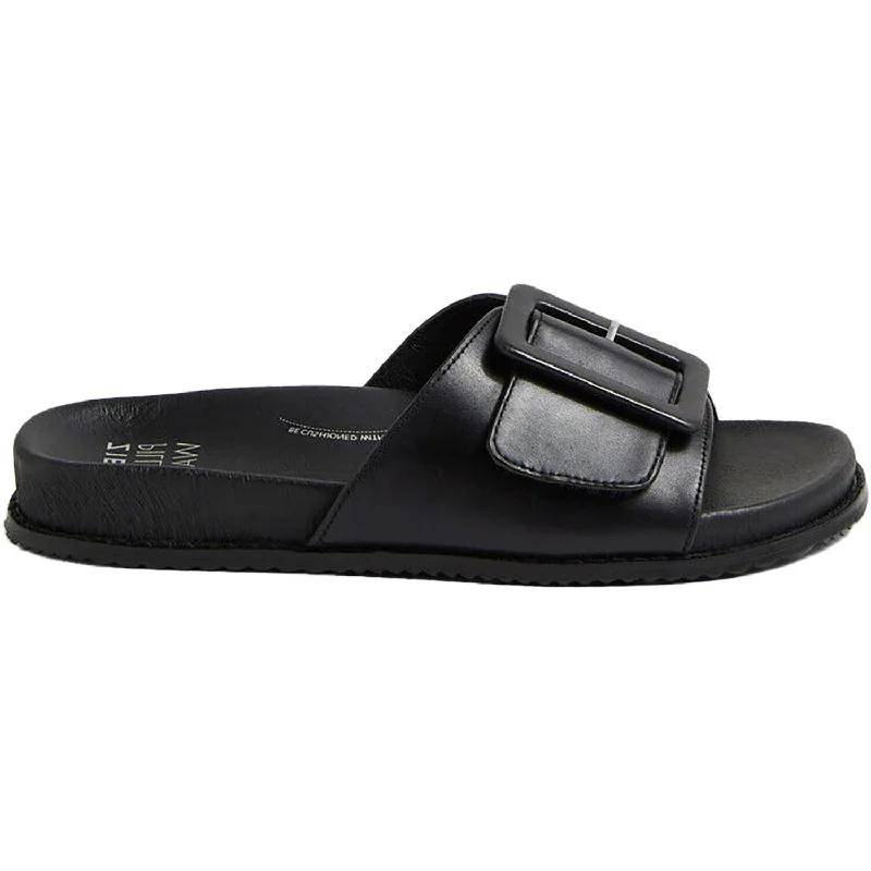 Sandals for casual walks-Women's Ziera Hanyu Black Leather