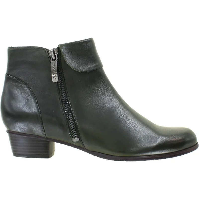 Booties for cozy vibesWomen's Regarde Le Ciel Stefany-333 Muschio Glove Leather