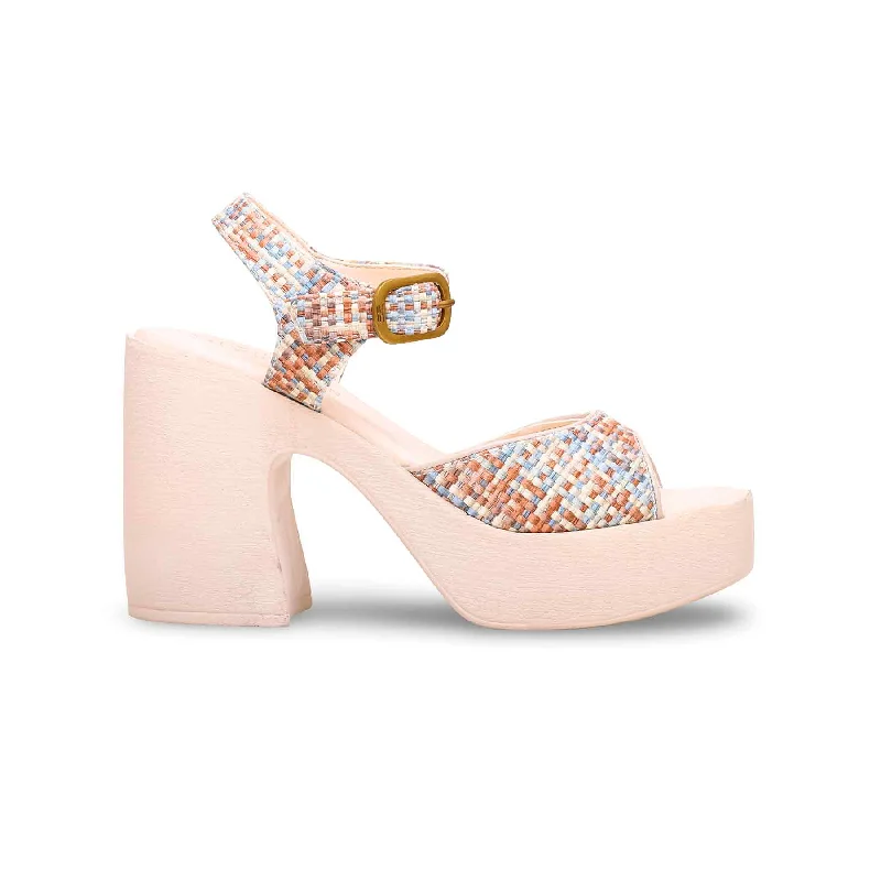 Sandals for sunny comfort-Cream Formal Sandal PU0265