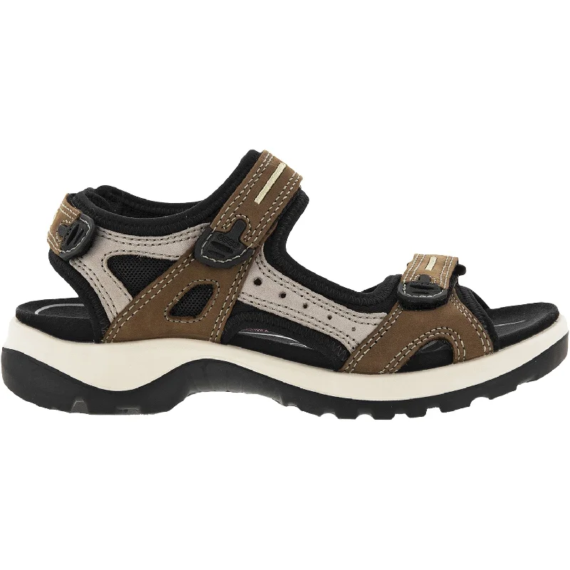 Sandals with padded straps-Women's Ecco Yucatan Birch Nubuck