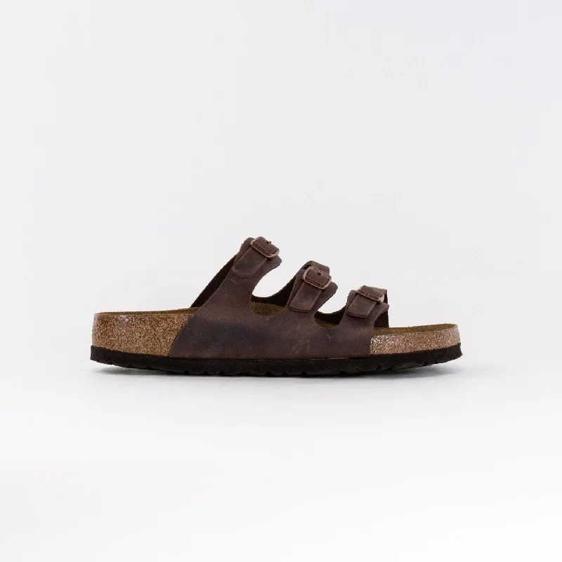 Birkenstock Florida Soft Footbed Oiled Leather (Women's) - Habana