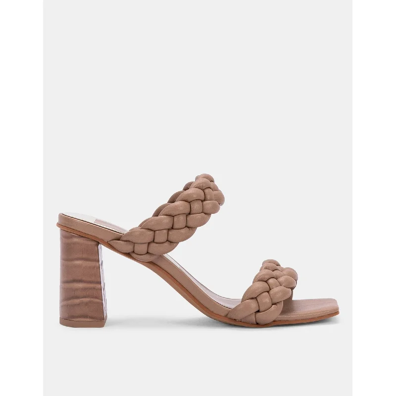 Heeled sandals for warm evenings-PAILY WIDE HEELS CAFE STELLA