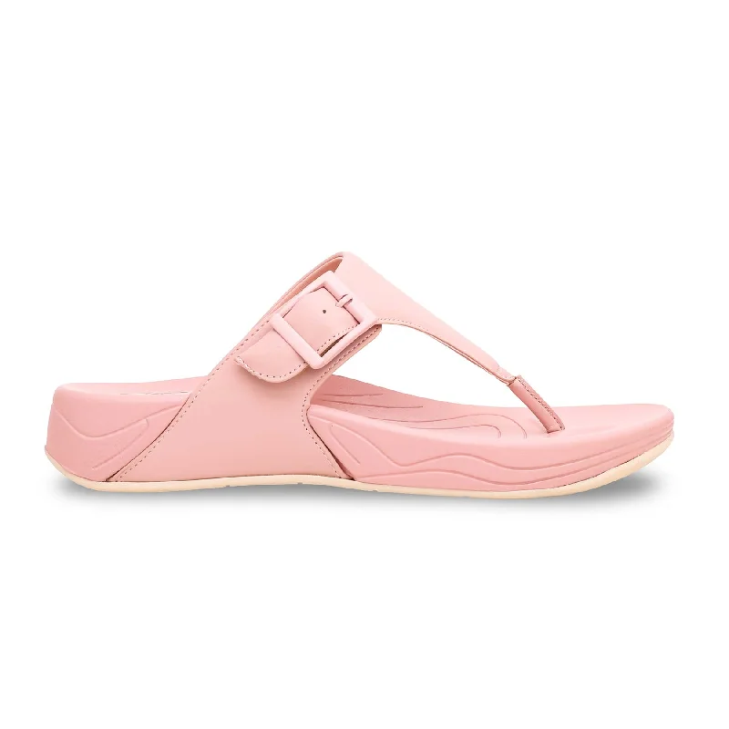 Slippers with velcro strapsPink Formal Chappal PU0011